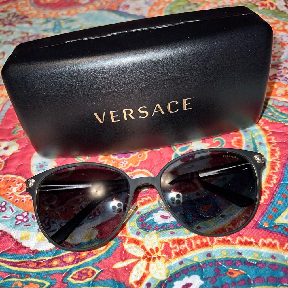Authentic Versace Polarized Sunglasses